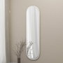 Hanah Home Espejo Magnum - White, Blanco, MDF, 40x120x2.2 cm